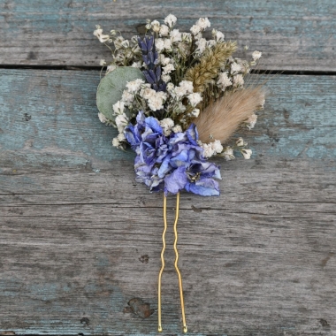 Meadow Blues Hair Pin