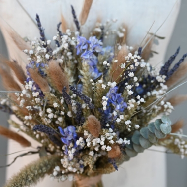 Meadow Blues Middle Wedding Bouquet