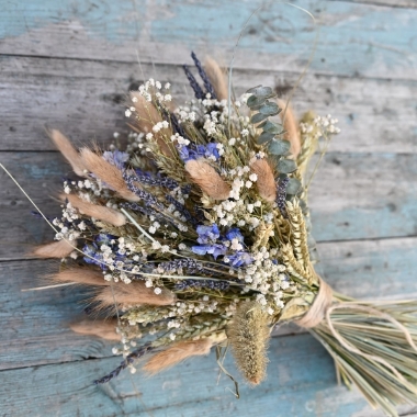 Meadow Blues Middle Wedding Bouquet