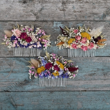 Meadow Mixed Hair Comb Medium