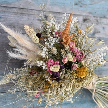 Meadow Mixed Right Wedding Bouquet