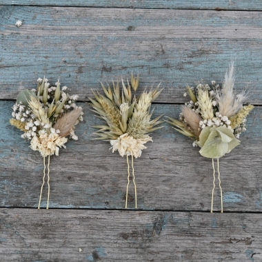 Meadow Neutral Hair Pin