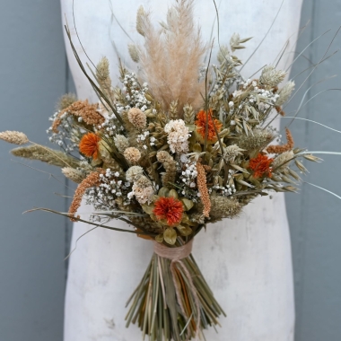 Meadow Orange Middle Wedding Bouquet