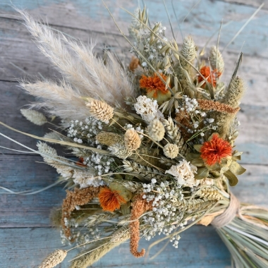 Meadow Orange Middle Wedding Bouquet