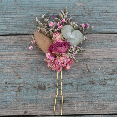 Meadow Pinks Hair Pin