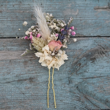 Meadow Pinks Hair Pin