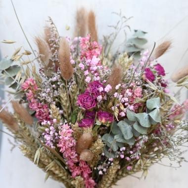 Meadow Pinks Middle Wedding Bouquet